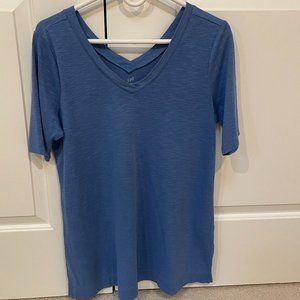 J. Jill Pima Double-V Tunic Size M-Petite